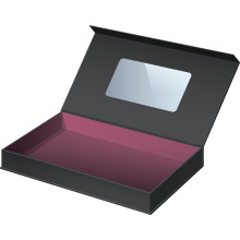 Magnetverschluss High-End-Verpackung Shirt Box mit Griff und Sichtfenster